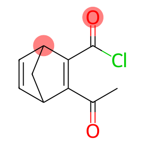 Bicyclo[2.2.1]hepta-2,5-diene-2-carbonyl chloride, 3-acetyl- (9CI)