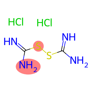 thioperoxydicarbonimidicdiamide((h2n)c(nh)2s2),dihydrochloride