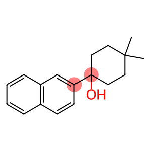 4,4-dimethyl-1-(naphthalen-2-yl)cyclohexanol
