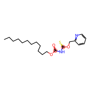 O-dodecyl O-(2-pyridinylmethyl) imidothiodicarbonate