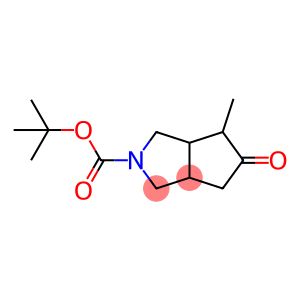 Cyclopenta[c]pyrrole-2(1H)-carboxylic acid, hexahydro-4-methyl-5-oxo-, 1,1-dimethylethyl ester