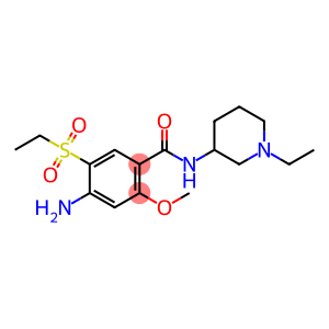 4-Amino-N-[(3RS)-1-ethylpiperidin-3-yl]-5-(ethylsulfonyl)-2-methoxybenzamide