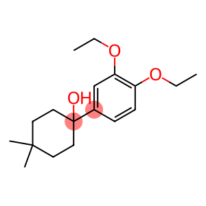 1-(3,4-diethoxyphenyl)-4,4-dimethylcyclohexanol