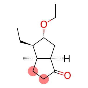 1(2H)-Pentalenone,5-ethoxy-4-ethylhexahydro-3a-methyl-,(3aalpha,4bta,5alpha,6aalpha)-(9CI)