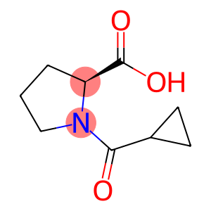 (2S)-1-(cyclopropyl-oxomethyl)-2-pyrrolidinecarboxylic acid