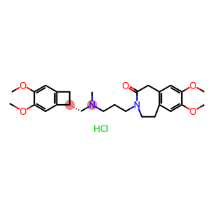 3-[3-[[(8S)-3,4-Dimethoxy-8-bicyclo[4.2.0]octa-1,3,5-trienyl]methyl-methylamino]propyl]-7,8-dimethoxy-2,5-dihydro-1H-3-benzazepin-4-one hydrochloride