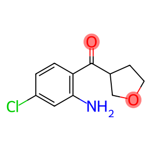 Methanone, (2-amino-4-chlorophenyl)(tetrahydro-3-furanyl)-