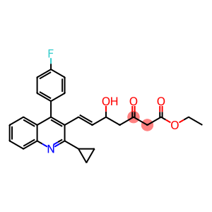 (S,E)-ethyl 7-(2-cyclopropyl-4-(4-fluorophenyl)quinolin-3-yl)