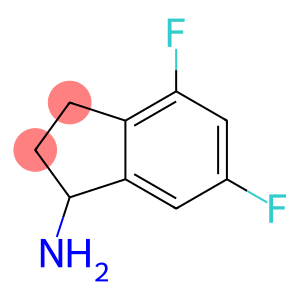 4,6-Difluoro-2,3-dihydro-1H-inden-1-amine HCl