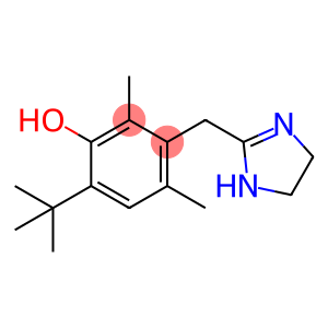 2-(3-羟基-2,6-二甲基-4-叔丁基苄基)-2-咪唑啉