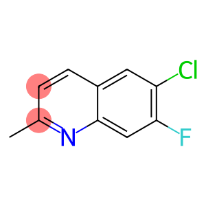 6-chloro-7-fluoro-2-methyl-quinoline