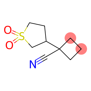 Cyclobutanecarbonitrile, 1-(tetrahydro-1,1-dioxido-3-thienyl)-