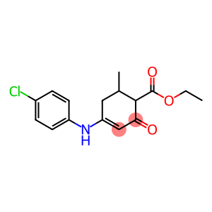 ethyl 4-[(4-chlorophenyl)amino]-6-methyl-2-oxocyclohex-3-ene-1-carboxylate