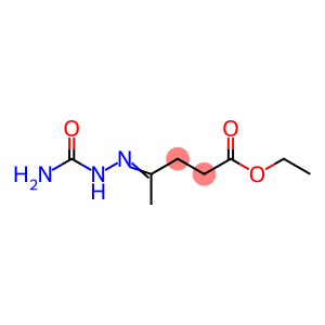 ethyl (4E)-4-(carbamoylhydrazinylidene)pentanoate