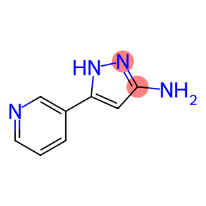 [5-(Pyridin-3-yl)-1H-pyrazol-3-yl]amine
