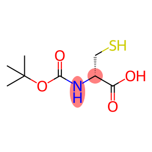 D-Cysteine, N-[(1,1-dimethylethoxy)carbonyl]-