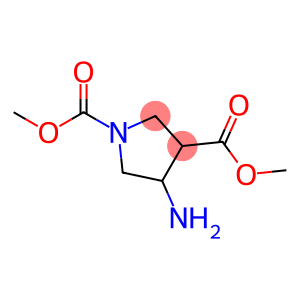1,3-Pyrrolidinedicarboxylicacid,4-amino-,dimethylester(9CI)