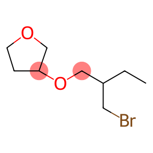 3-(2-(Bromomethyl)butoxy)tetrahydrofuran