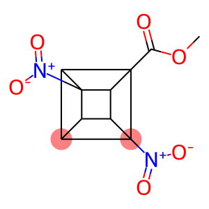 methyl 2,7-dinitropentacyclo-(4.2.0,0(2,5).0(3,8).0(4,7))octane-1-carboxylate
