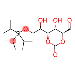 D-arabino-Hex-5-enitol, 2,6-anhydro-5-deoxy-1-O-[tris(1-methylethyl)silyl]-, cyclic 3,4-carbonate