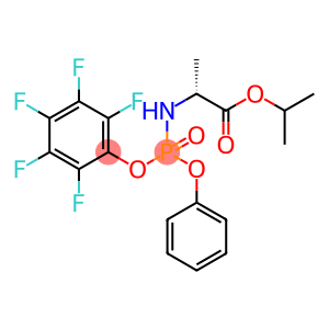 (2R)-isopropyl 2-(((perfluorophenoxy)(phenoxy)phosphoryl)amino)propanoate(WXC03422)