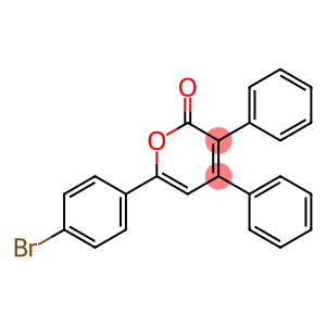 3,4-Diphenyl-6-(4-bromophenyl)-2H-pyran-2-one