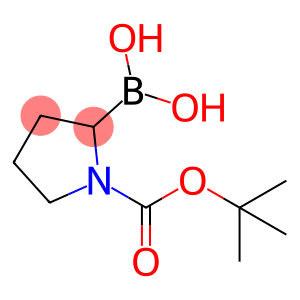 N-Boc-pyrrolidin-2-yl]boronic Acid