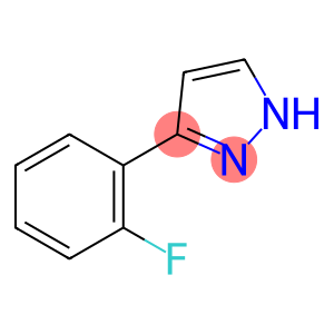 1H-Pyrazole,3-(2-fluorophenyl)-(9CI)