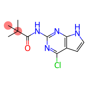 N-(4-chloro-7H-pyrrolo[2,3-d]pyrimidin-2-yl)-2,2-dimethylpropanamide