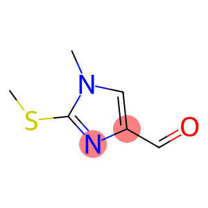 1H-Imidazole-4-carboxaldehyde, 1-methyl-2-(methylthio)- (9CI)