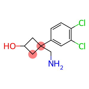 3-(氨基甲基)-3-(3,4-二氯苯基)环丁烷-1-醇