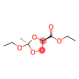 1,2,4-Trioxolane-3-carboxylicacid,5-ethoxy-5-methyl-,ethylester,cis-(9CI)