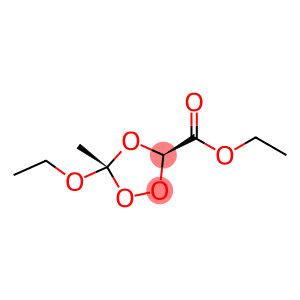 1,2,4-Trioxolane-3-carboxylicacid,5-ethoxy-5-methyl-,ethylester,trans-(9CI)