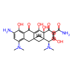 (4S,4aS,5aR,12aS)-9-Amino-4,7-bis(dimethylamino)-3,10,12,12a-tetr ahydroxy-1,11-dioxo-1,4,4a,5,5a,6,11,12a-octahydro-2-tetracenecar boxamide