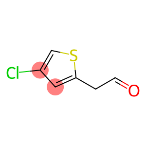 2-Thiopheneacetaldehyde, 4-chloro-