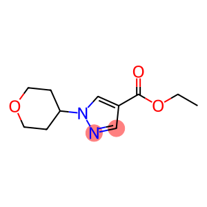 1H-Pyrazole-4-carboxylic acid, 1-(tetrahydro-2H-pyran-4-yl)-, ethyl ester