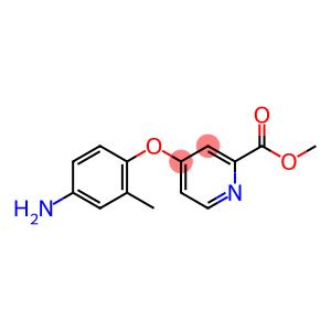 2-Pyridinecarboxylic acid, 4-(4-amino-2-methylphenoxy)-, methyl ester