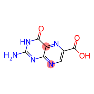 1,4-Dihydro-2-amino-4-oxopteridine-6-carboxylic acid