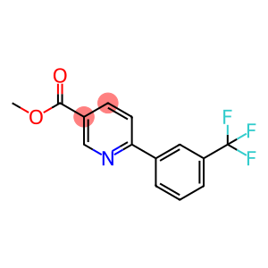 3-Pyridinecarboxylic acid, 6-[3-(trifluoromethyl)phenyl]-, methyl ester