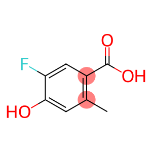 Benzoic acid, 5-fluoro-4-hydroxy-2-methyl-