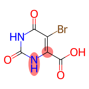 5-bromo-1,2,3,6-tetrahydro-2,6-dioxo-4-pyrimidinecarboxylicaci
