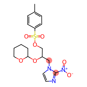 1H-Imidazole-1-propanol, 2-nitro-β-[(tetrahydro-2H-pyran-2-yl)oxy]-, 1-(4-methylbenzenesulfonate)