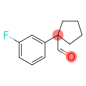 1-(3-fluorophenyl)cyclopentanecarbaldehyde