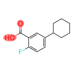 5-cyclohexyl-2-fluorobenzoic acid