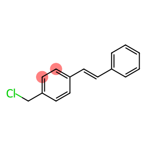 4-chloromethylstilbene, predominantly trans