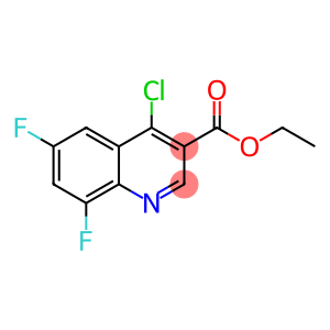 4-氯-6,8-二氟喹啉-3-甲酸乙酯