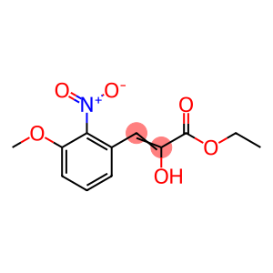 Ethyl 2-hydroxy-3-(3-methoxy-2-nitrophenyl)-2-Propenoic acetate