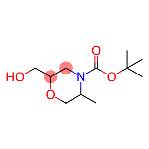 4-Morpholinecarboxylic acid, 2-(hydroxymethyl)-5-methyl-, 1,1-dimethylethyl ester