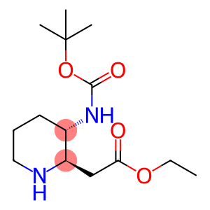 ETHYL (2R, 3S)-3-BOC-AMINO-2-PIPERIDINEACETATE