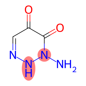 1,2,3-Triazine-4,5-dione,3-amino-2,3-dihydro-(9CI)
